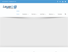 Tablet Screenshot of layer8-it.net